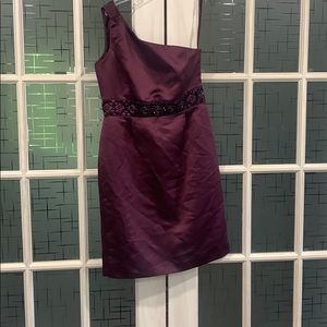 Purple formal dress